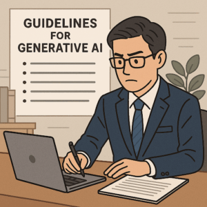 企業における生成AIのガイドライン、どう作れば良い？何を盛り込む？