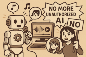 声優の声を学習し再現する生成AIに業界が反発…権利と技術、著作権の関係は？